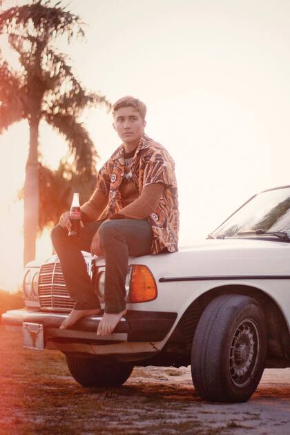 “Más que nervios diría que me
daba mucha vergüenza posar, pero
al final no fue tan grave. Todos
somos de perfil bajo en casa,
pero me animé y fue divertido”