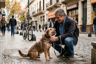 Qué dice la psicología sobre las personas que acarician siempre a los perros en la calle