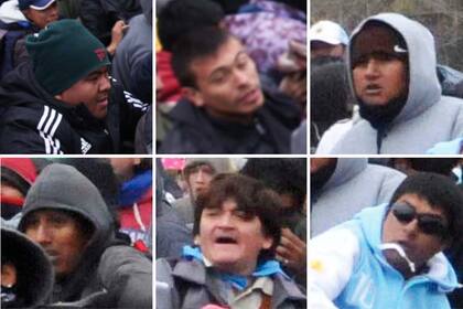 Más rostros en primer plano de los activistas que intentaron tomar la Legislatura de Jujuy