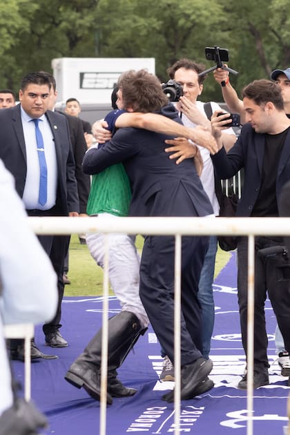 Más tarde, el presidente Milei publicó esta imagen y escribió: "El mejor de todos los tiempos"