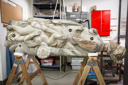 Venus, tallada en Escocia a fines del siglo XIX, concluyó sus días como navegante en el Paraná