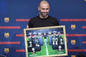 Mascherano y el vaso medio vacío en Barcelona: "No pude jugar en mi posición"