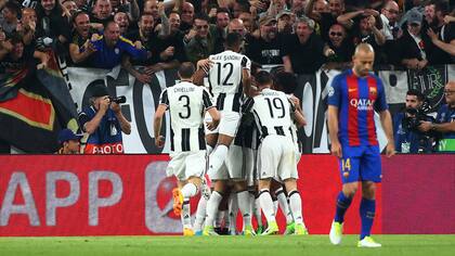 Mascherano tuvo un mal partido ante Juventus