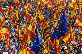 “No en mi nombre”. Cuando Barcelona salió a las calles en defensa de la unidad española