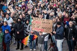 Con críticas al Gobierno y a la Justicia, en Rosario, miles de personas protestaron contra los incendios en el delta