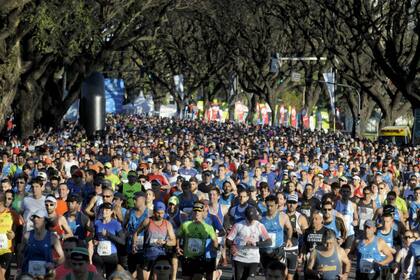 Masiva y convocante maratón de Buenos Aires