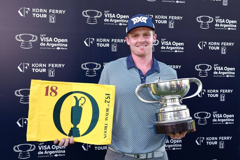 Mason Andersen se quedó con el 117° Visa Argentina Open tras superar a Kris Ventura en el segundo hoyo del playoff