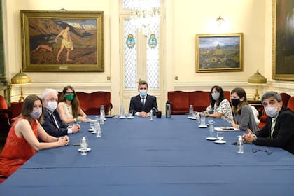 Sergio Massa almorzó con ministros de Alberto Fernández