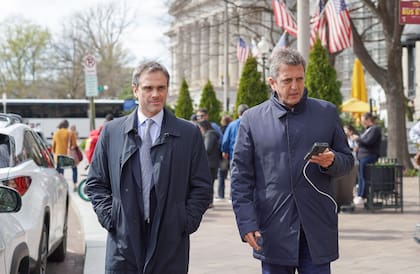 Massa, durante uno de los viajes que realizó a Washington