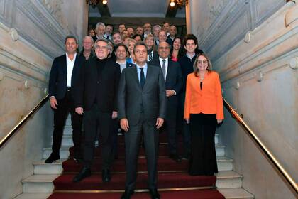 Massa, Rossi y los gobernadores del PJ en Tucumán