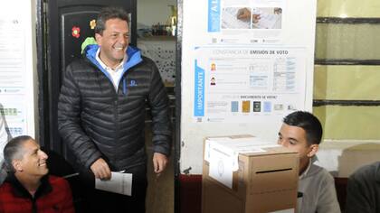 Massa votó en Tigre