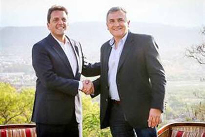 ARCHIVO.- Massa y Morales, en Jujuy