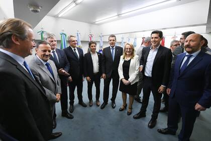 Massa y varios de los gobernadores del PJ