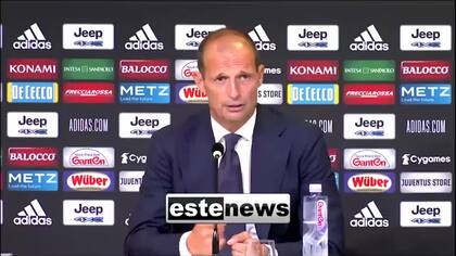Massimiliano Allegri, entrenador de Juventus que le otorgó la capitanía a Dybala desde su llegada a mediados de 2021