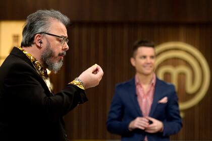 Donato de Santis fue uno de los personajes de la noche: el cocinero recordó su paso como chef de Gianni Versace