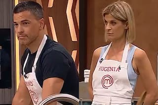 Chino Leunis y Eugenia Tobal protagonizaron un tenso momento en MasterChef Celebrity
