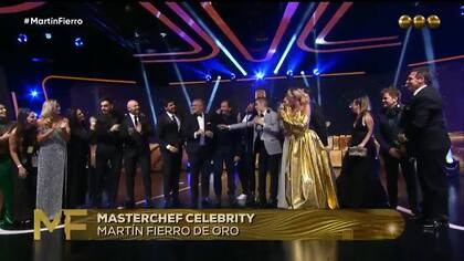 Masterchef Celebrity se alzó con el Martín Fierro de Oro