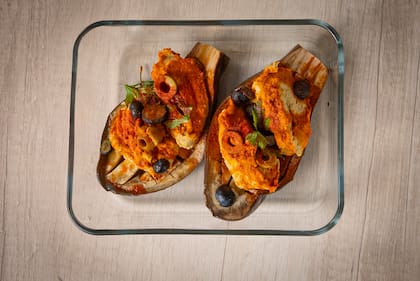 Masterclass de Natalia Penchas - berenjenas con hummus