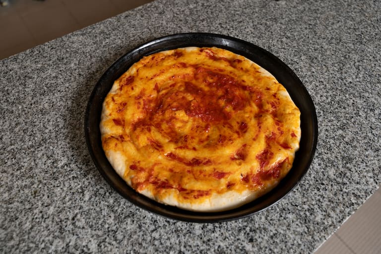 Receta de Prepizza al molde en Foodit