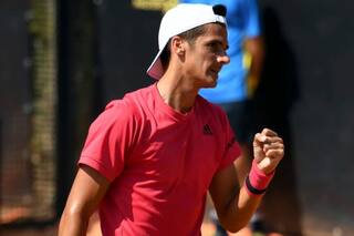 Roland Garros. Federico Coria, como en un parque de diversiones