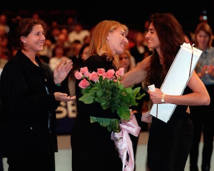 Masters 1996, pocos días después de que Gaby Sabatini anunciara su retiro: el homenaje de Monica Seles y Steffi Graf, dos de sus máximas rivales