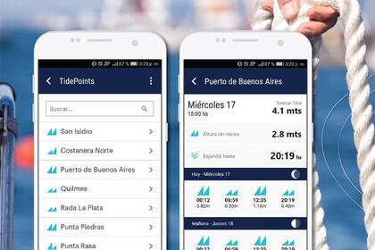 MasterSailor ofrece cartografía actualizada, la posibilidad de crear derroteros automáticos al puerto, y tener información actualizada sobre mareas, entre otras cosas
