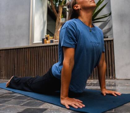 Mat de yoga que estará disponible en Decathlon