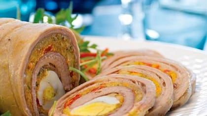 Matambre relleno.
