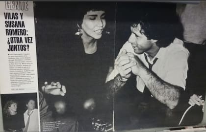 Match Point: el romance ¿fugaz? de Susana Romero con Guillermo Vilas dio de qué hablar