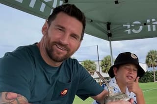 Del chupetín que tiró en el Mundial al reto de Leo: cumple Mateo Messi, el más "travieso" de la familia