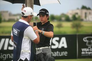 Golf: el único amateur que superó el corte en el Abierto y quiere volar alto