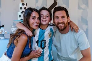 Mateo Messi protagonizó una escena que se volvió viral