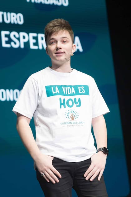 Mateo Salvatto (23), el creador de la aplicación “Hablalo”, que les facilita la comunicación a más de 100.000 personas con dificultades del habla.