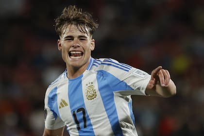 Mateo Silvetti fue el autor del gol con el que la selección argentina se metió en la final del Mundial Sub 20