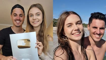 Mateo y Lissana, la pareja de influencers que visitó la India