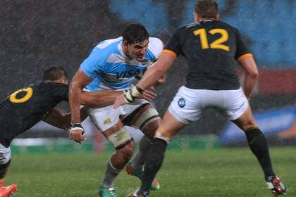 Matera, en el test match contra Sudáfrica de 2014