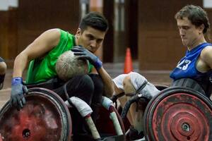 Matías Cardozo: cómo sentir la energía del rugby sobre una silla de ruedas