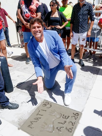 Matías Alé dejó su huella en las calles de La Felíz