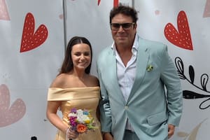 Matías Alé y Martina Vignolo se casaron en Mar del Plata