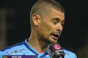 Matías Cano, arquero de Cobreloa