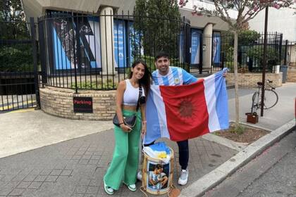 Matías conoció a Antonela (Foto Facebook Matias Agustin Rojas)