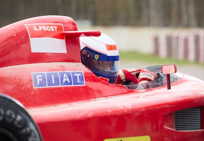 Matías Crespi fue el doble de Alain Prost en Senna