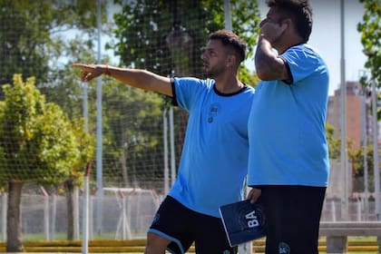 Matías Defederico (DT) y Pablo Brandán (ayudante) serán los primeros entrenadores del equipo en torneos de la AFA