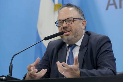 Matías Kulfas, ministro de Desarrollo Productivo, encabezó el anuncio sobre la moratoria impositiva para las pymes