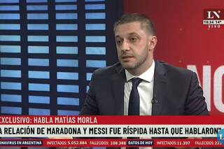 Matías Morla reveló cómo fue en los inicios la relación entre Maradona y Messi