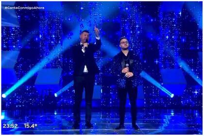 Matías Muñoz trajo la alegría a la pista y se posicionó tercero en el podio (Foto: Captura de video)