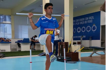 Matías Pisano, recién llegado a Cruzeiro