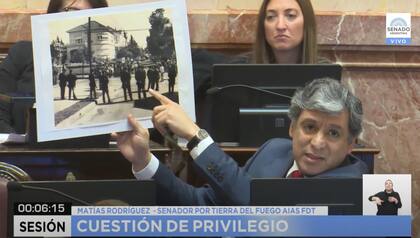 Matías Rodríguez, el senador que comparó las manifestaciones en Recoleta por Cristina Kirchner con las de Perón