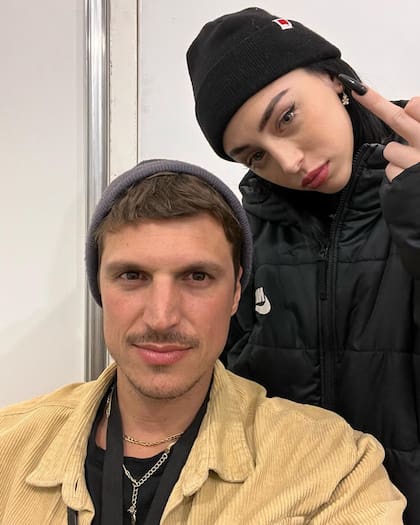 Matías Santoro y Nicki Nicole mantienen una buena relación