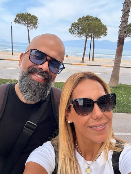 Matías Tatángelo y su esposa Sabrina Alé, sorprendidos gratamente por Albania.